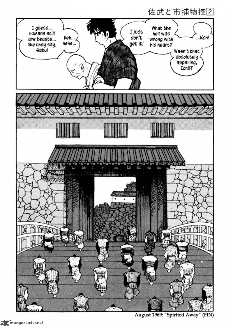 Sabu To Ichi Torimonohikae Chapter 7 Page 35