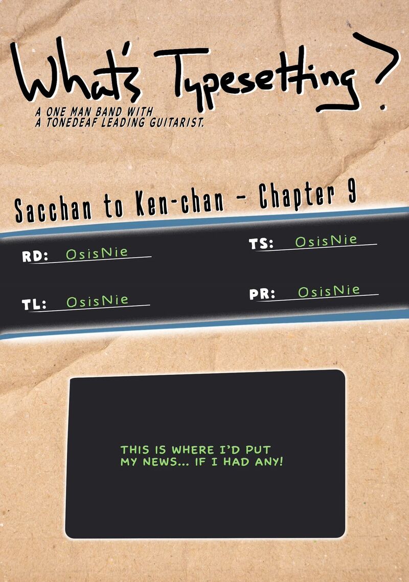Sacchan To Ken Chan Wa Kyou Mo Itteru Chapter 9 Page 9