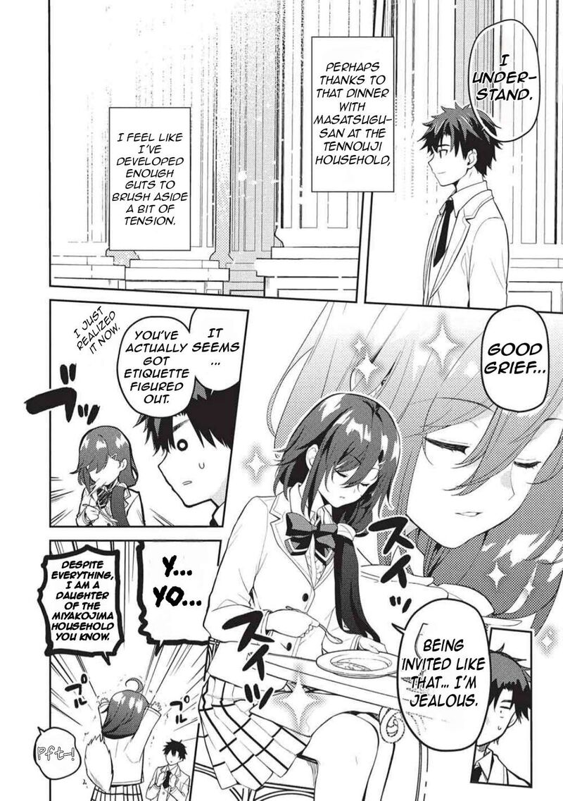 Saijo No Osewa Takane No Hana Darakena Meimon Kou De Gakuin Ichi No Ojou Sama Seikatsu Nouryoku Kaimu Wo Kagenagara Osewa Suru Koto Ni Narimashita Chapter 32 Page 23