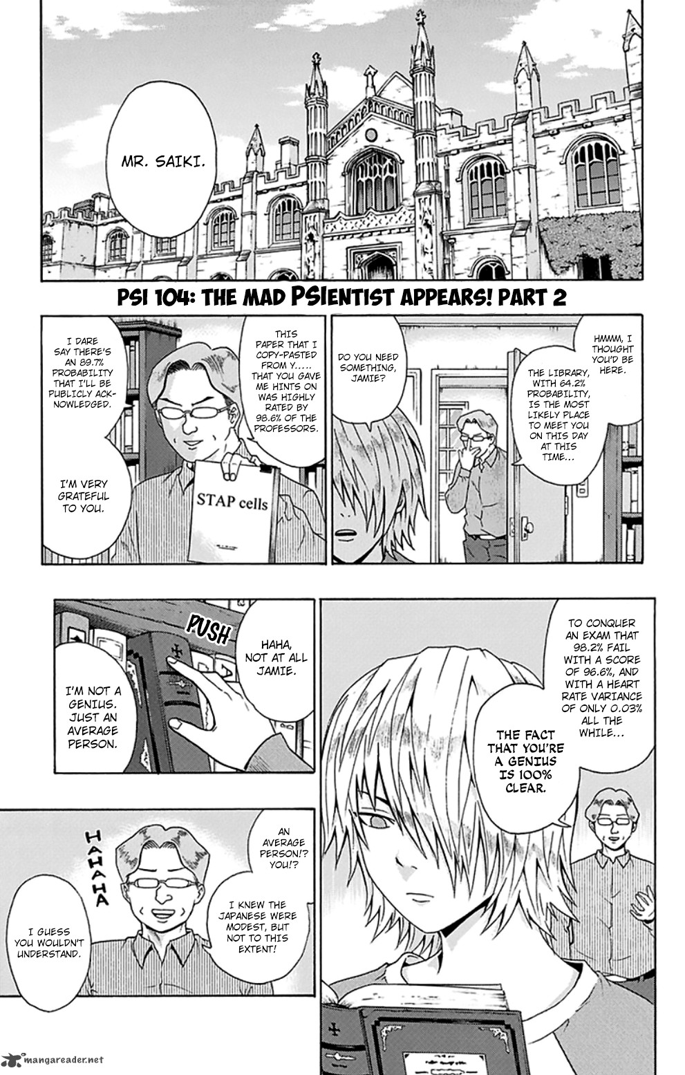Saiki Kusuo No Psi Nan Chapter 104 Page 2