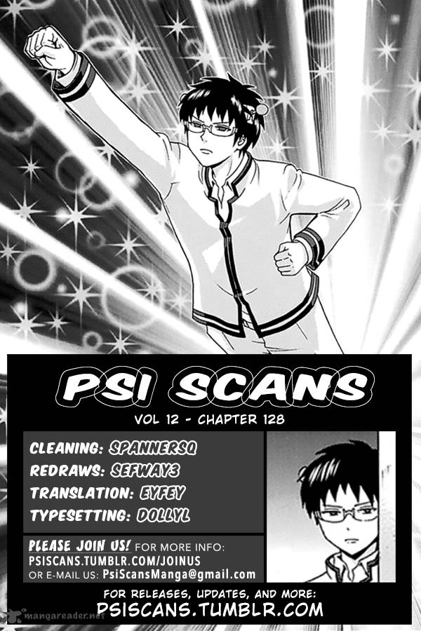 Saiki Kusuo No Psi Nan Chapter 128 Page 1