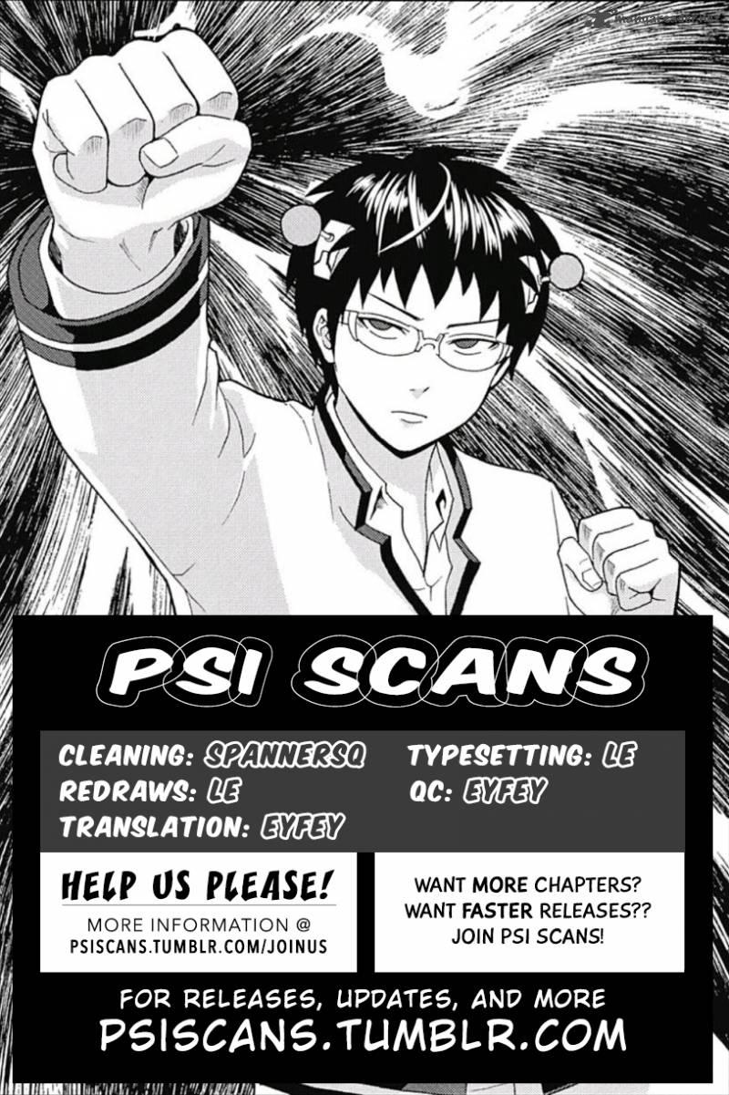 Saiki Kusuo No Psi Nan Chapter 34 Page 1