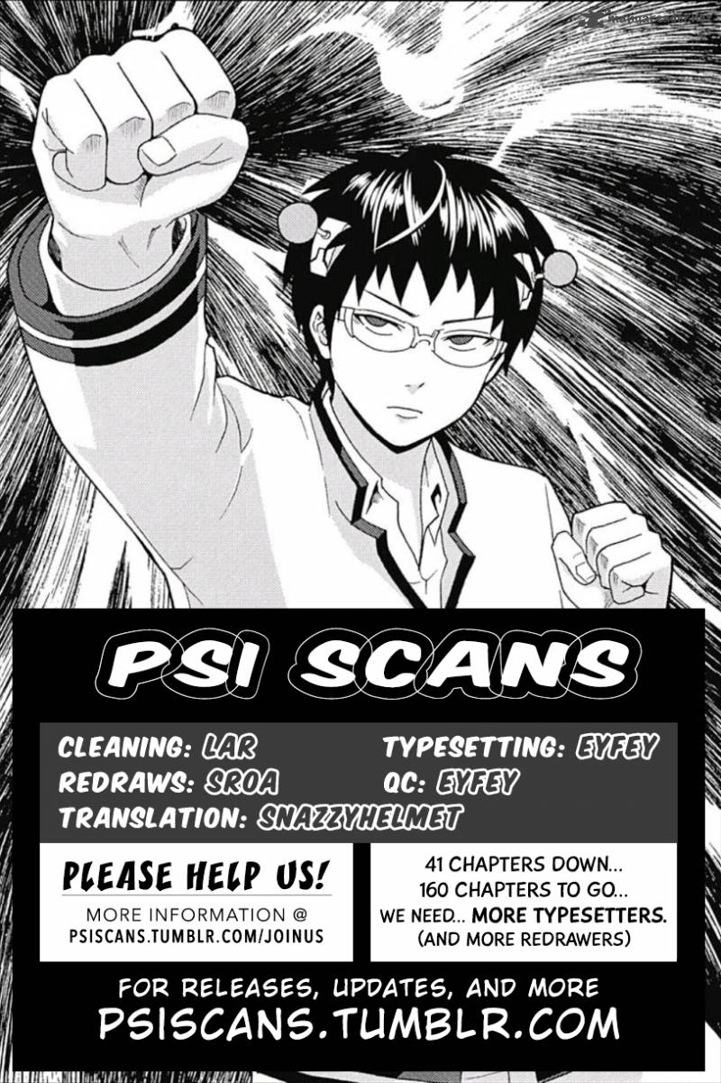 Saiki Kusuo No Psi Nan Chapter 41 Page 4