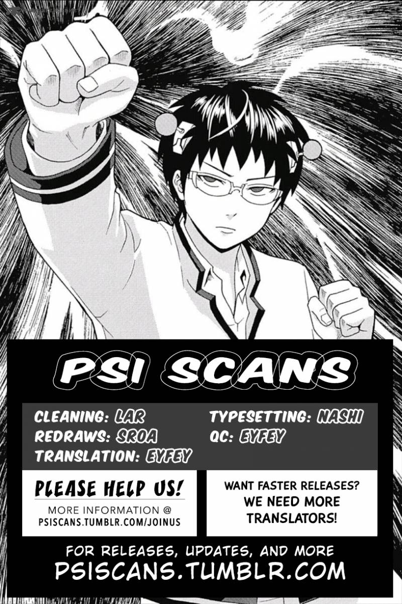 Saiki Kusuo No Psi Nan Chapter 47 Page 1