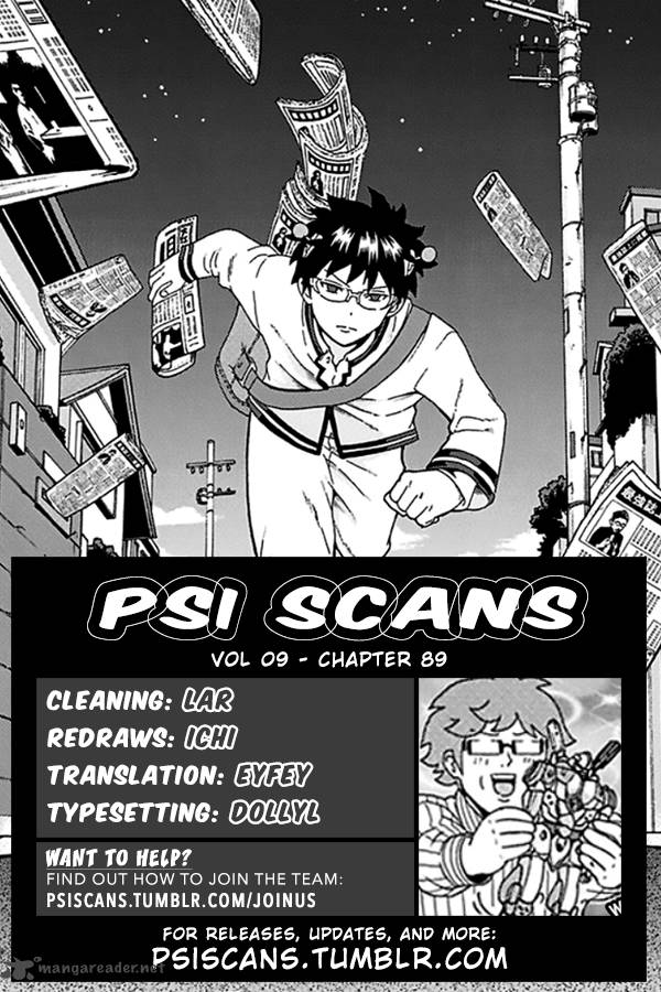 Saiki Kusuo No Psi Nan Chapter 89 Page 1