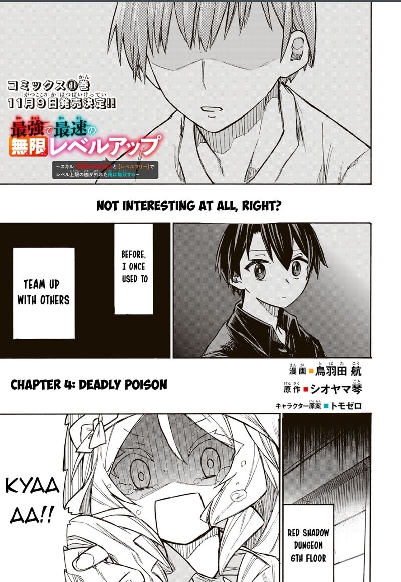 Saikyou De Saisoku No Mugen Level Up Chapter 4 Page 2