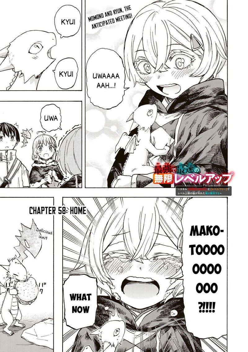 Saikyou De Saisoku No Mugen Level Up Chapter 58 Page 2