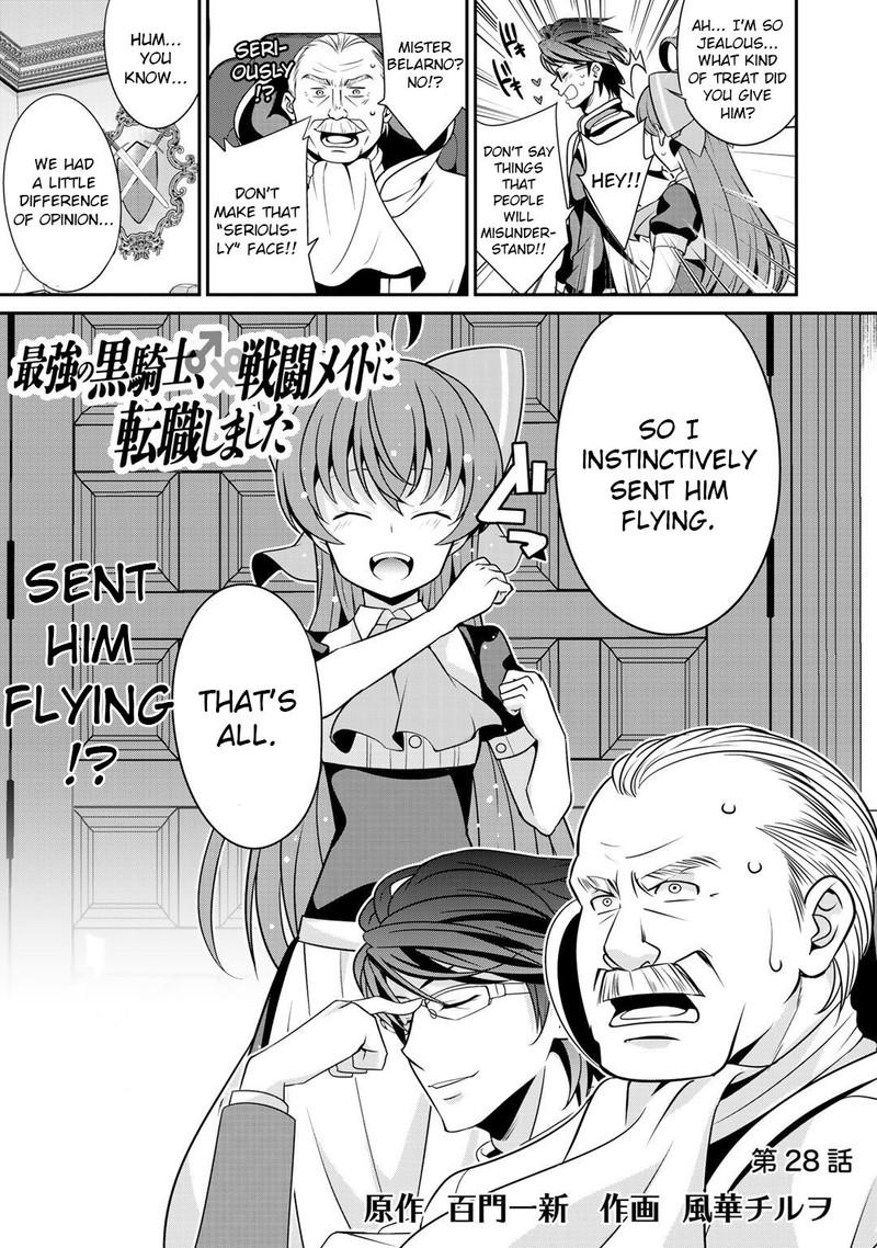 Saikyou No Kurokishi Sentou Maid Ni Tenshoku Shimashita Chapter 28 Page 3