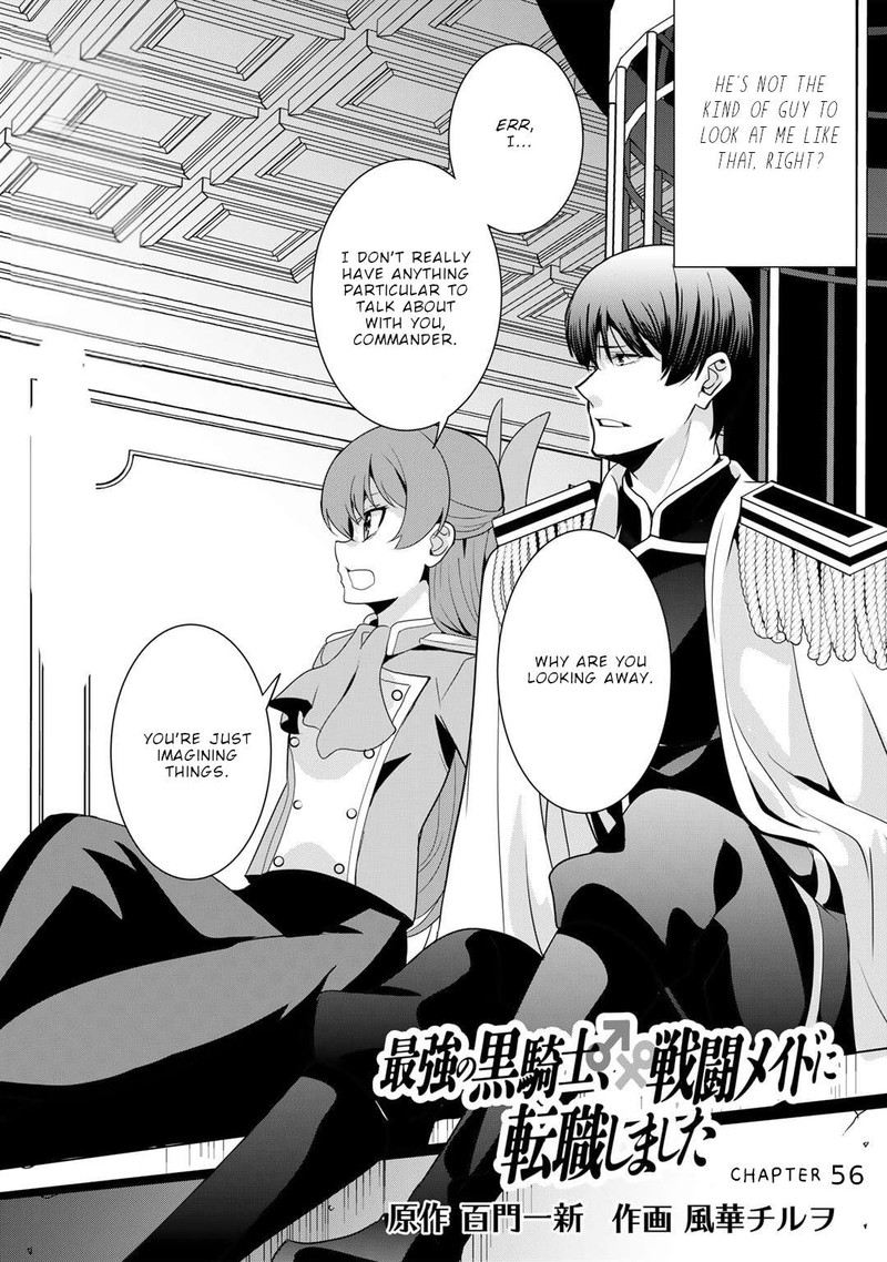 Saikyou No Kurokishi Sentou Maid Ni Tenshoku Shimashita Chapter 56 Page 2