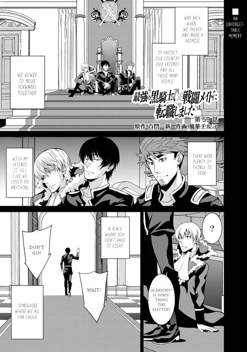 Saikyou No Kurokishi Sentou Maid Ni Tenshoku Shimashita Chapter 59 Page 2