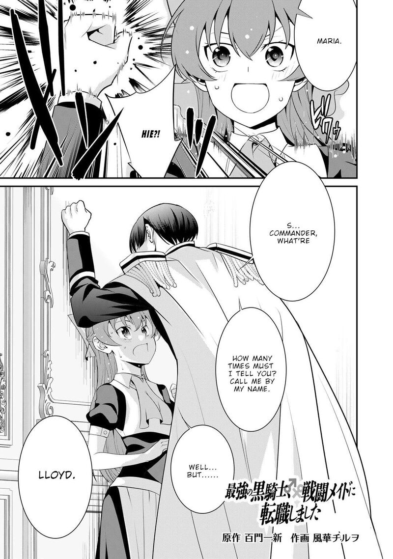Saikyou No Kurokishi Sentou Maid Ni Tenshoku Shimashita Chapter 61 Page 2