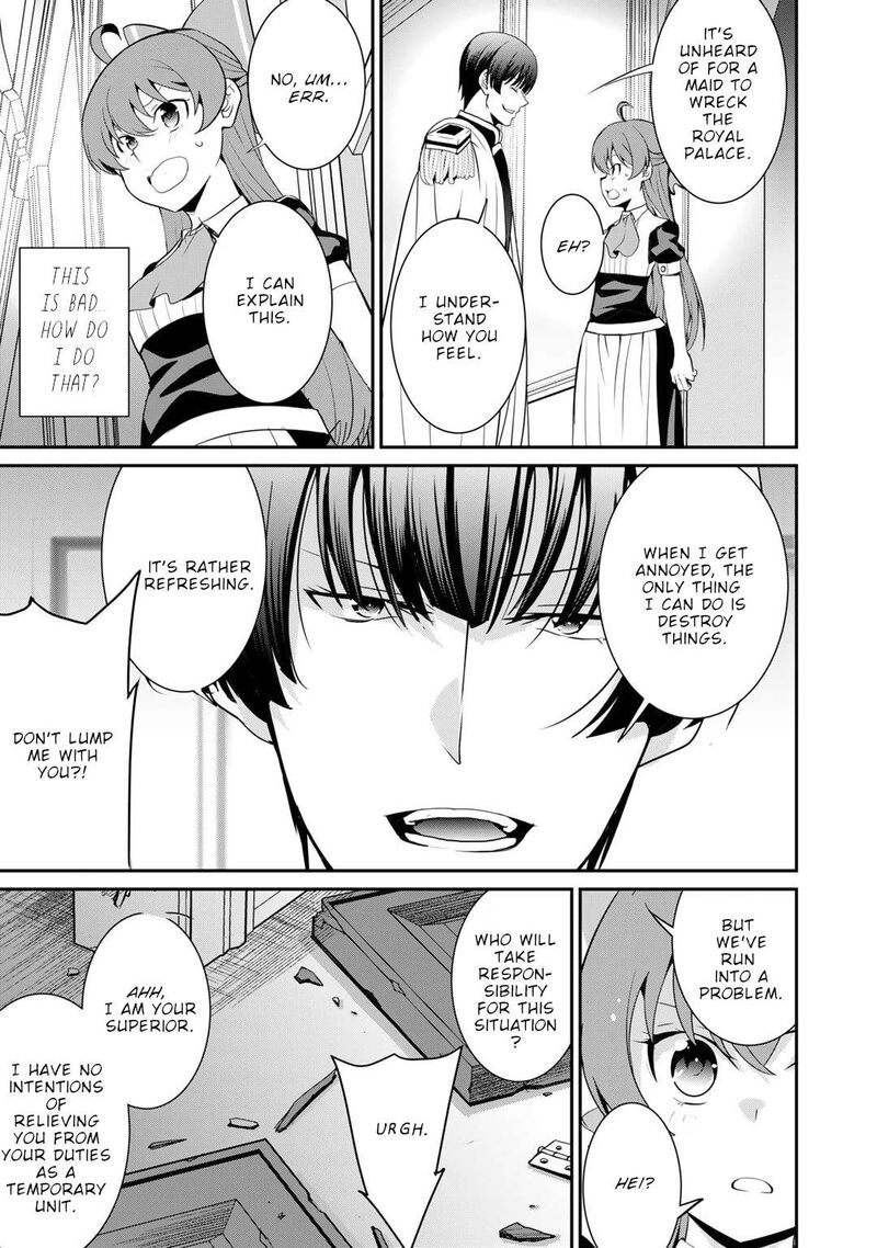 Saikyou No Kurokishi Sentou Maid Ni Tenshoku Shimashita Chapter 62 Page 9
