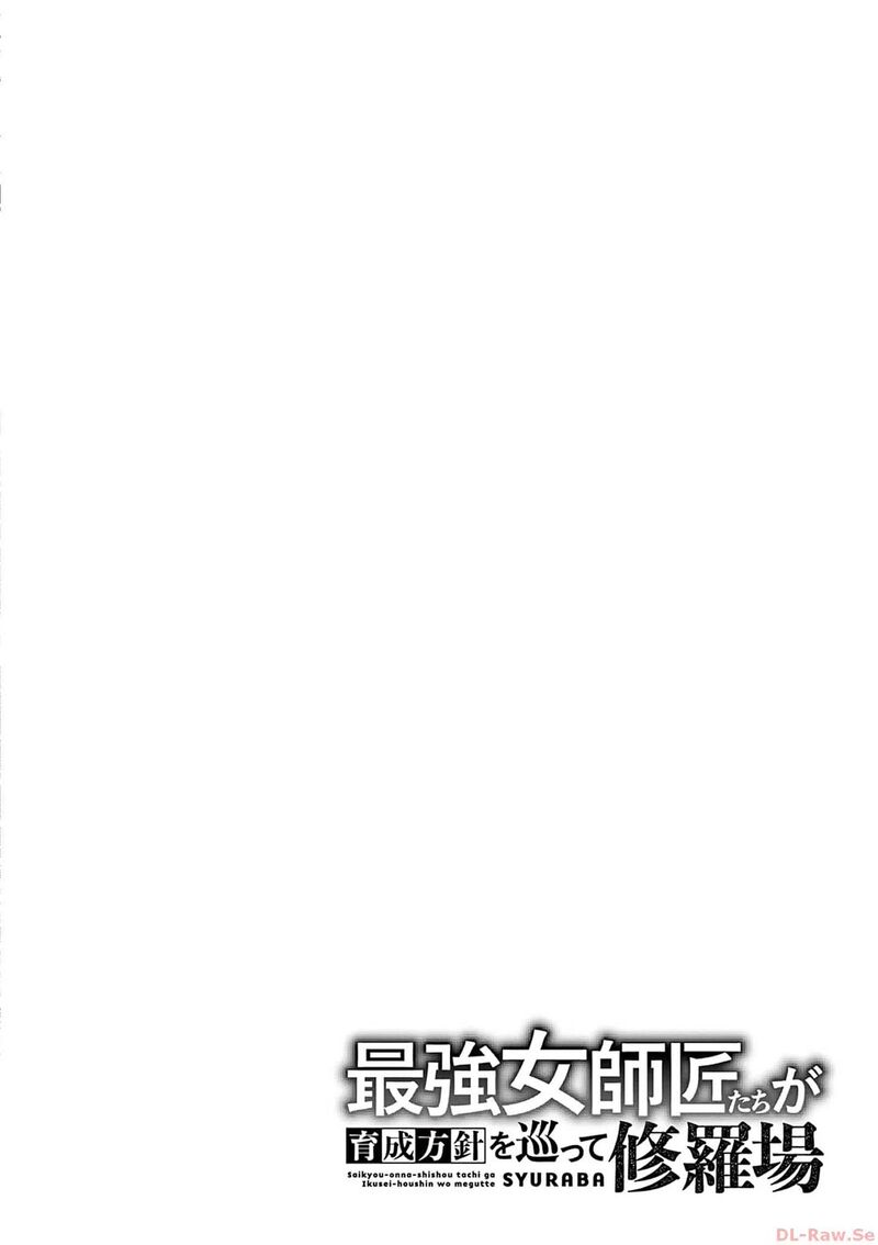 Saikyou Onna Shishu Tachi Ga Ikusei Houshin O Megutte Shuraba Chapter 35 Page 28