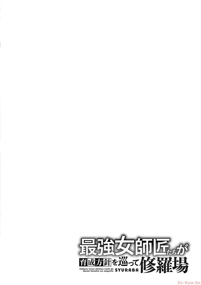 Saikyou Onna Shishu Tachi Ga Ikusei Houshin O Megutte Shuraba Chapter 52 Page 28
