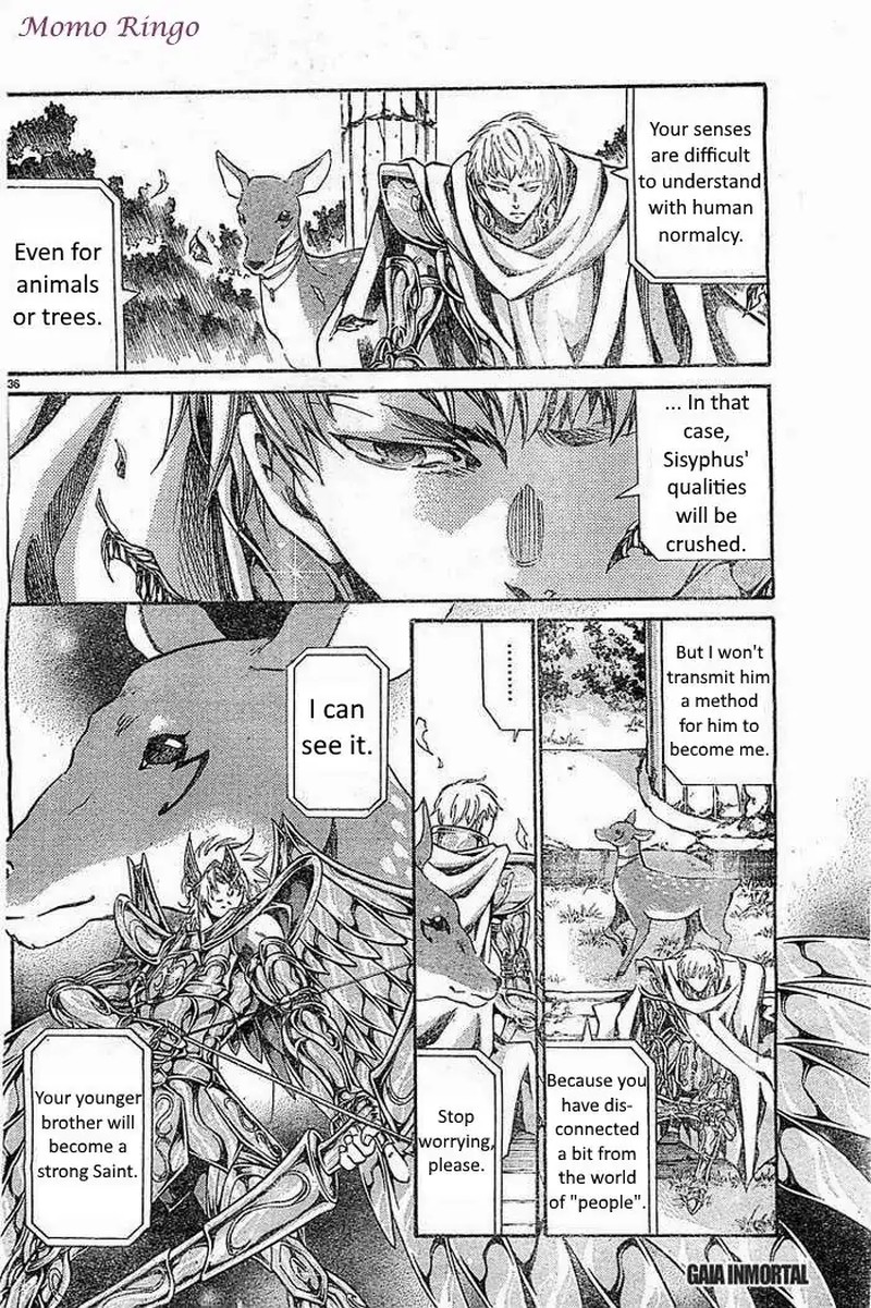 Saint Seiya The Lost Canvas Meiou Shinwa Gaiden Chapter 63 Page 34