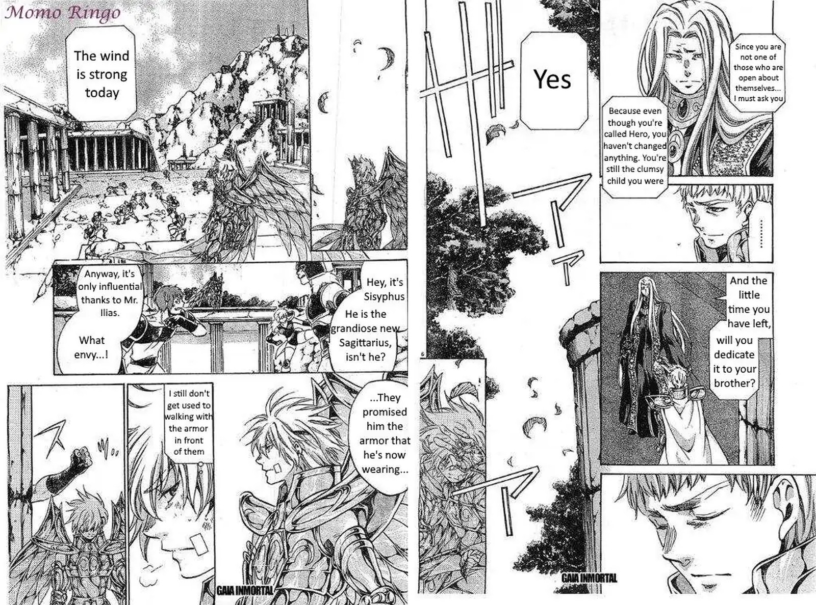 Saint Seiya The Lost Canvas Meiou Shinwa Gaiden Chapter 64 Page 4