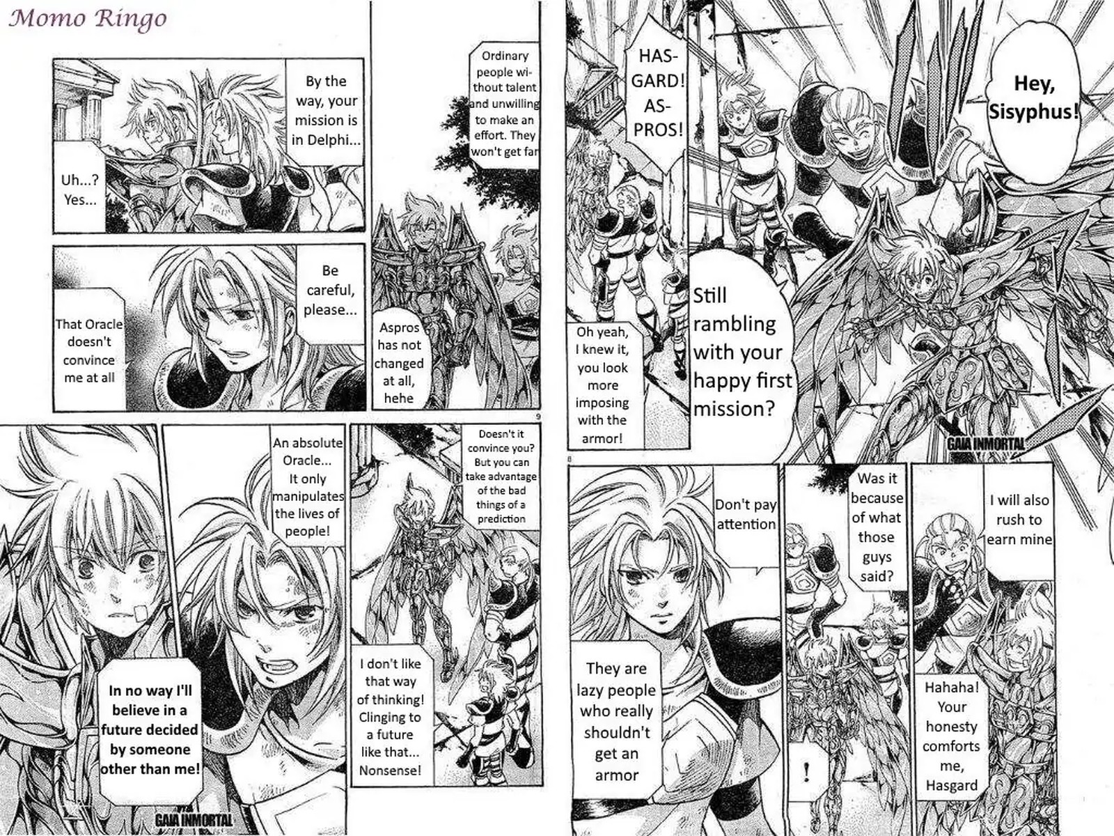 Saint Seiya The Lost Canvas Meiou Shinwa Gaiden Chapter 64 Page 5