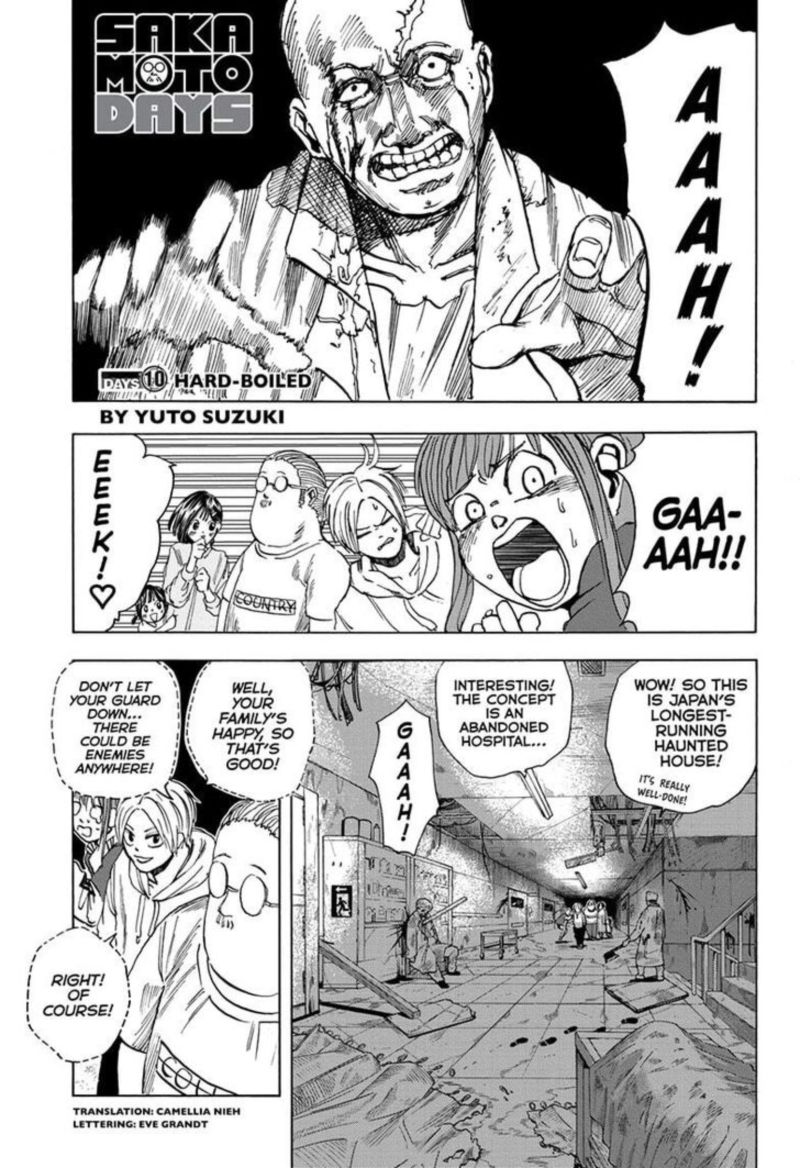 Sakamoto Days Chapter 10 Page 1