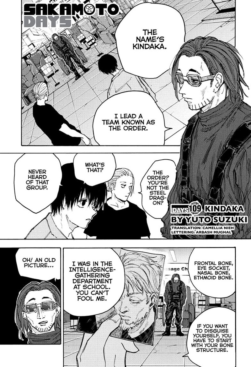 Sakamoto Days Chapter 109 Page 1