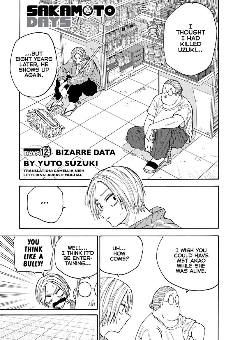 Sakamoto Days Chapter 121 Page 1