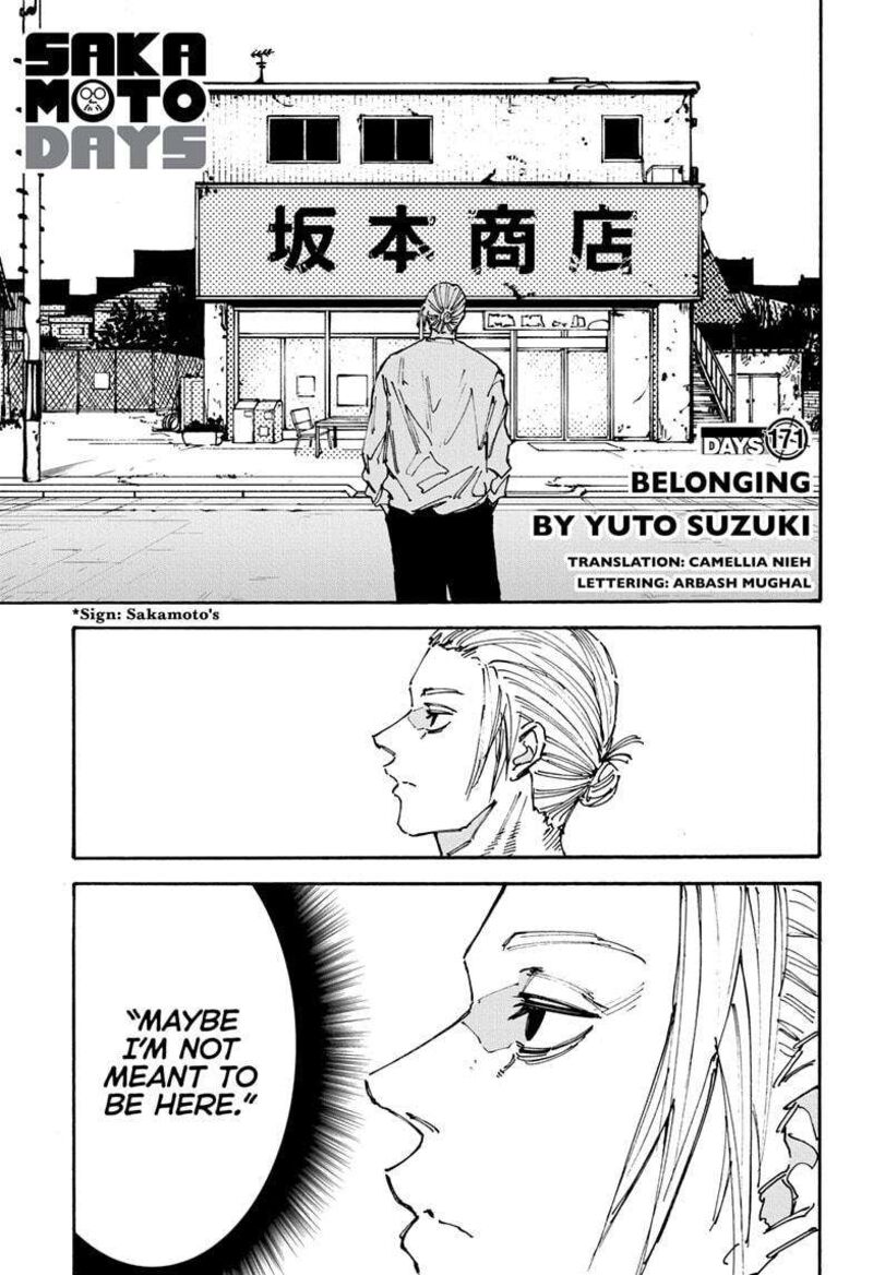 Sakamoto Days Chapter 171 Page 1