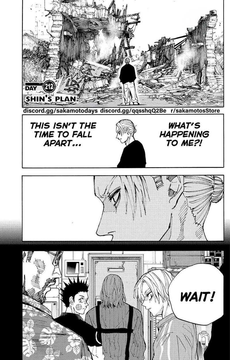 Sakamoto Days Chapter 212 Page 1