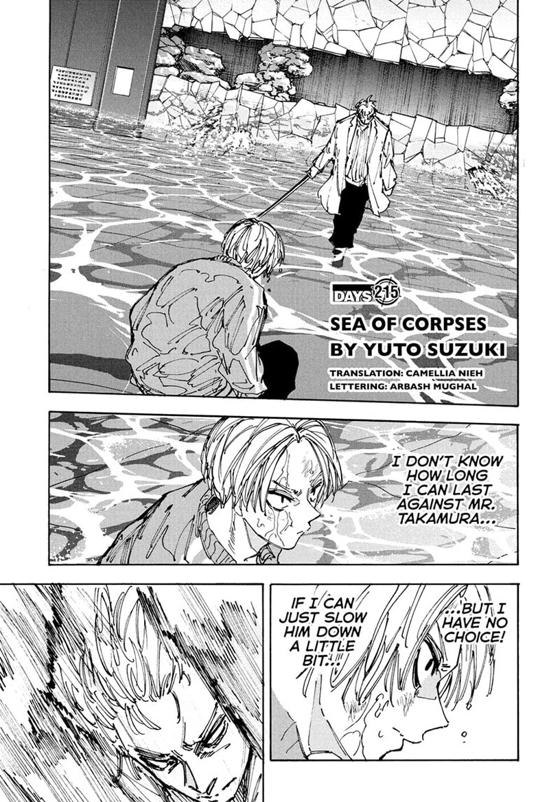 Sakamoto Days Chapter 215 Page 1