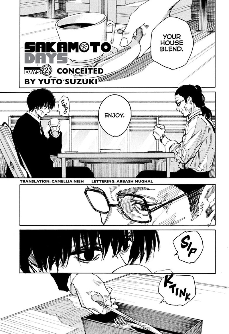 Sakamoto Days Chapter 223 Page 1