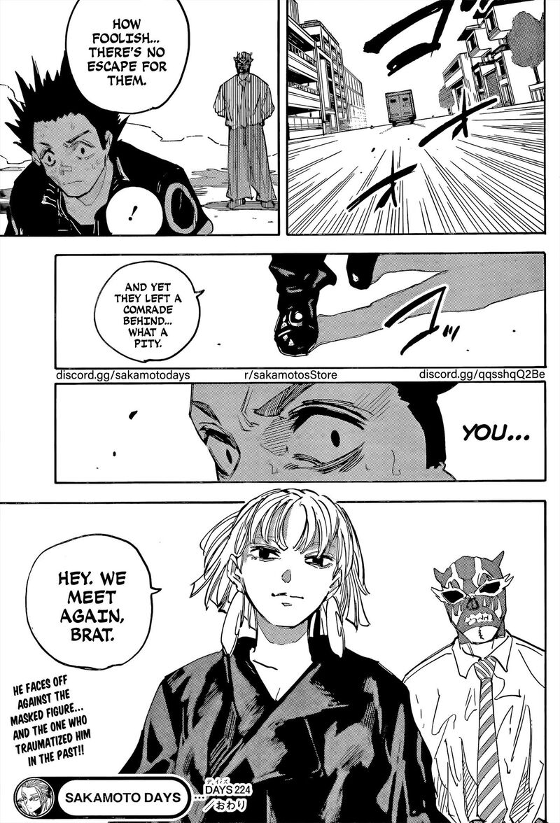Sakamoto Days Chapter 224 Page 18