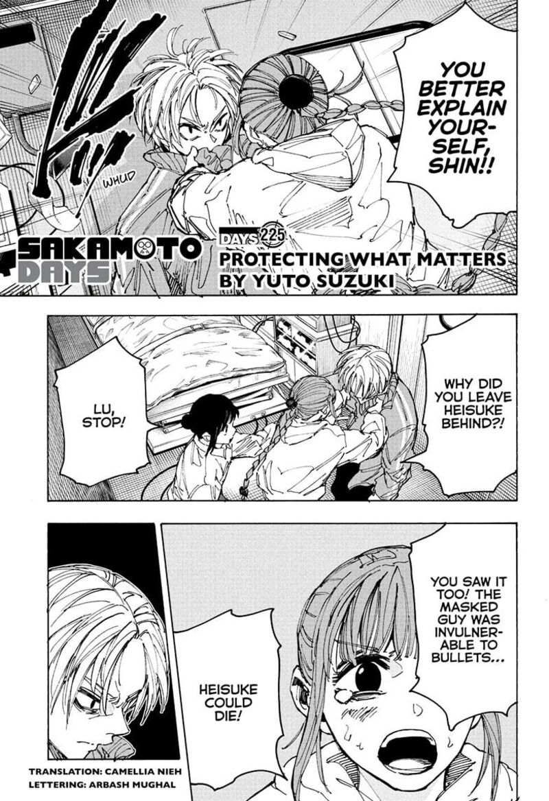 Sakamoto Days Chapter 225 Page 1