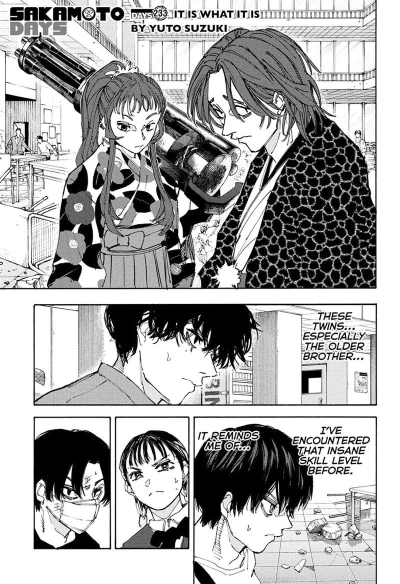 Sakamoto Days Chapter 233 Page 1