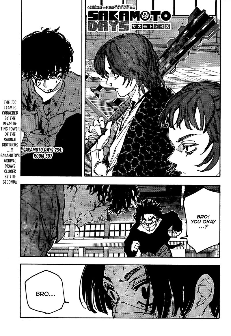 Sakamoto Days Chapter 234 Page 2