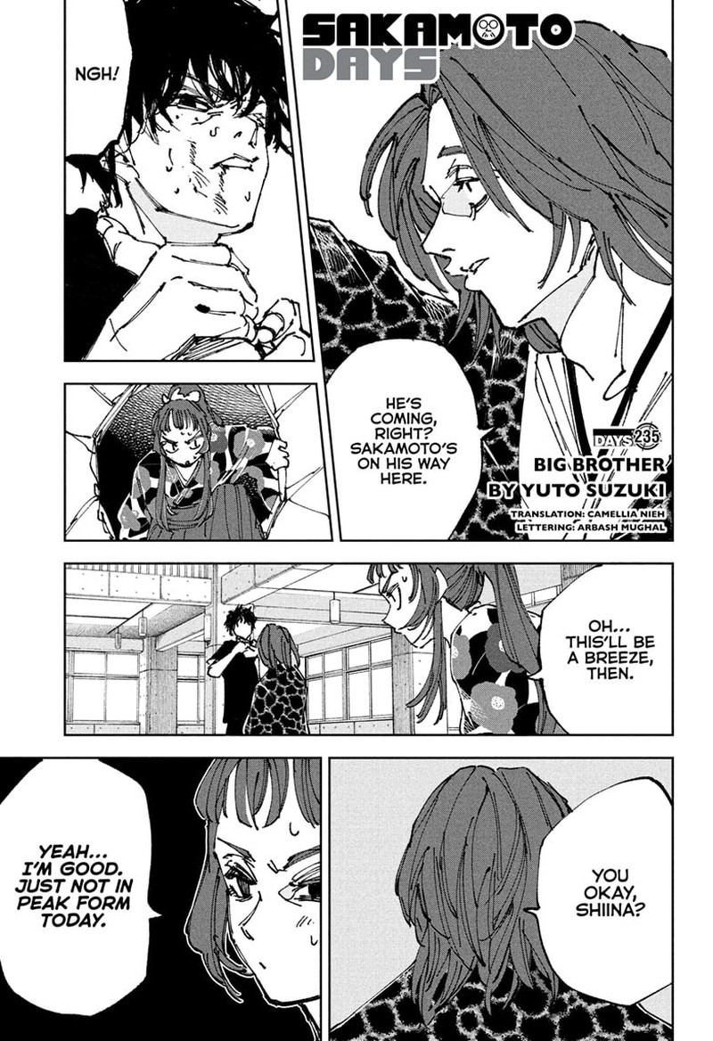 Sakamoto Days Chapter 235 Page 1