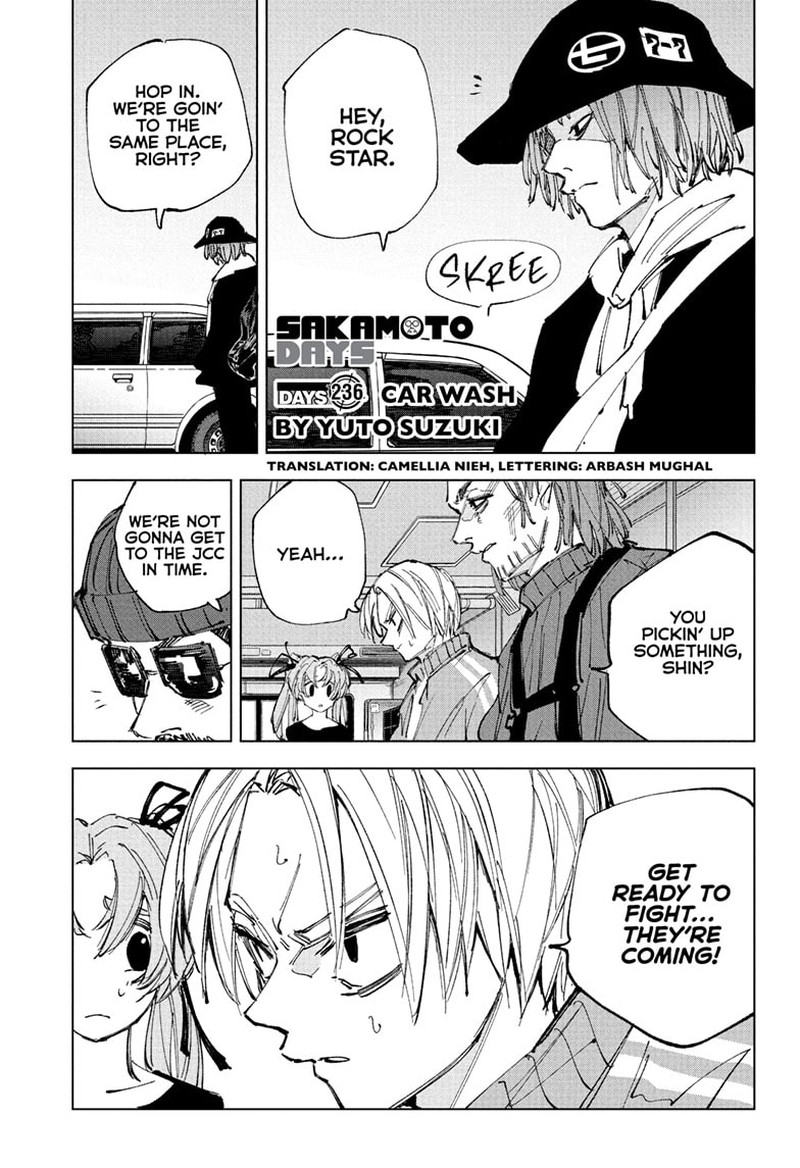Sakamoto Days Chapter 236 Page 1