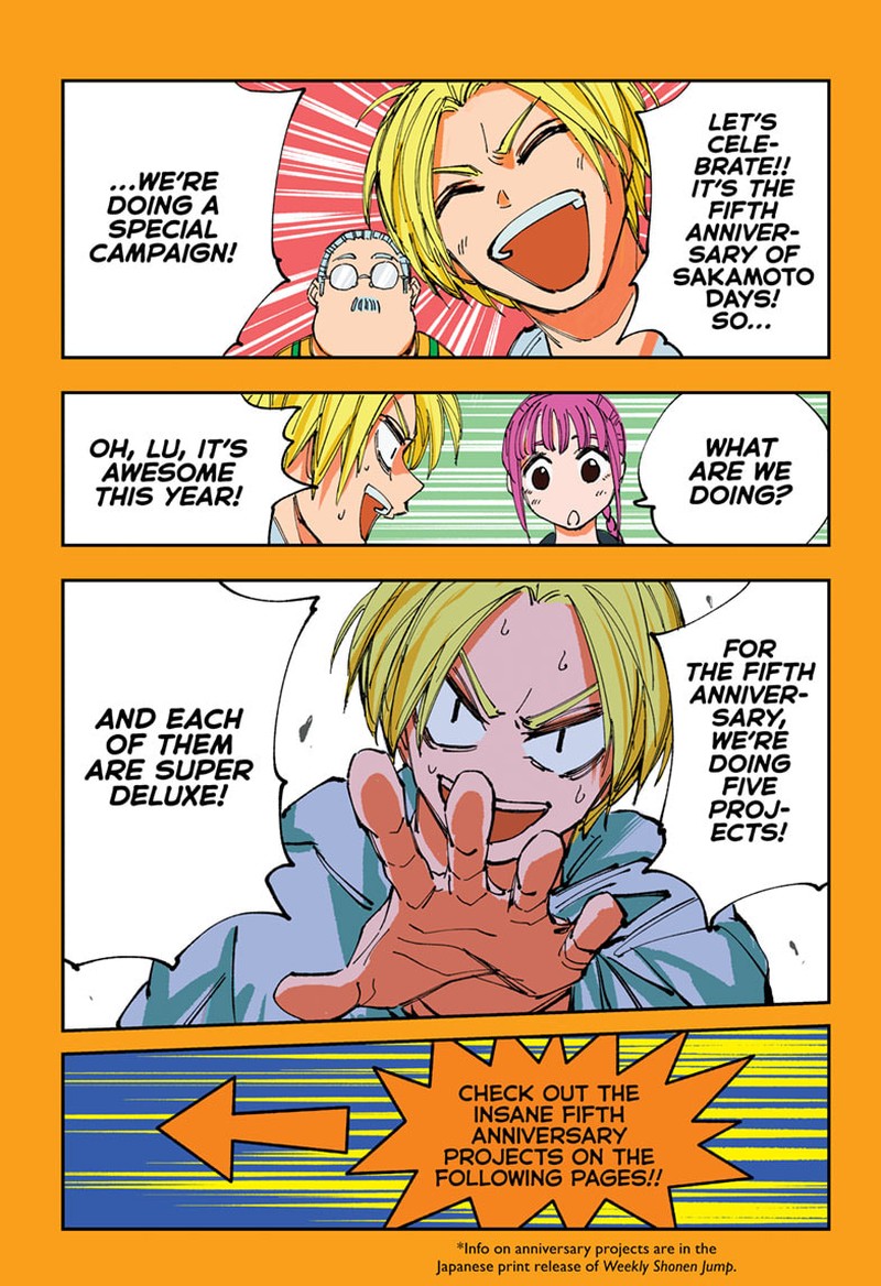 Sakamoto Days Chapter 240 Page 1