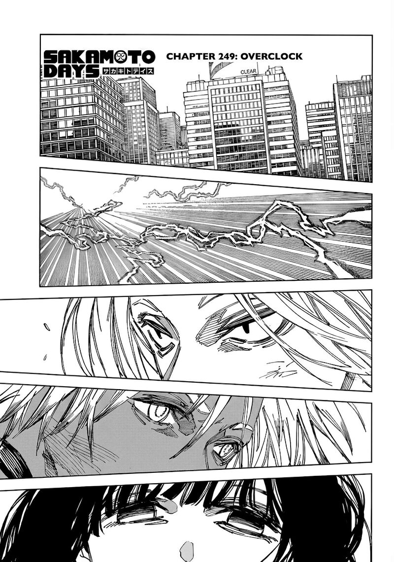 Sakamoto Days Chapter 249 Page 1