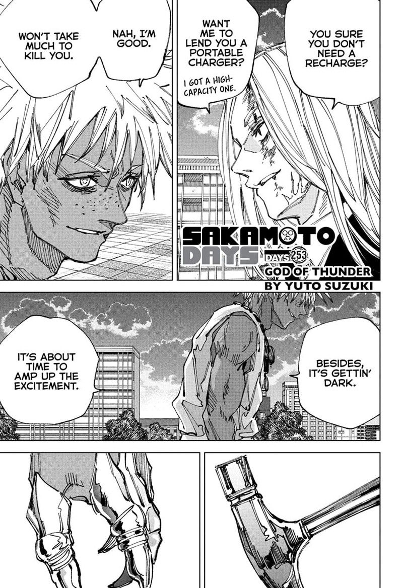 Sakamoto Days Chapter 253 Page 1