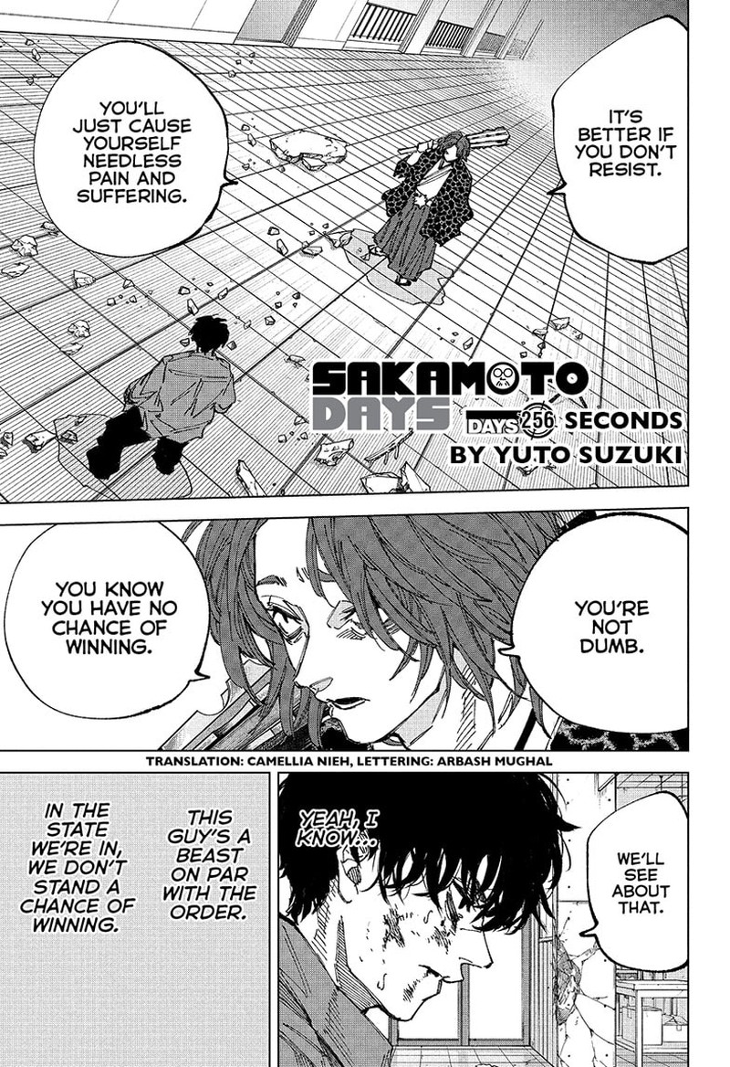 Sakamoto Days Chapter 256 Page 1