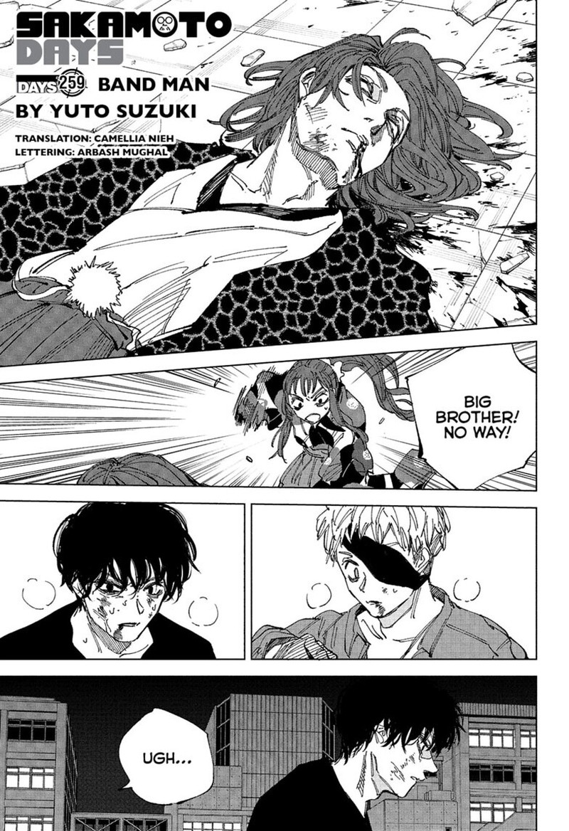 Sakamoto Days Chapter 259 Page 1