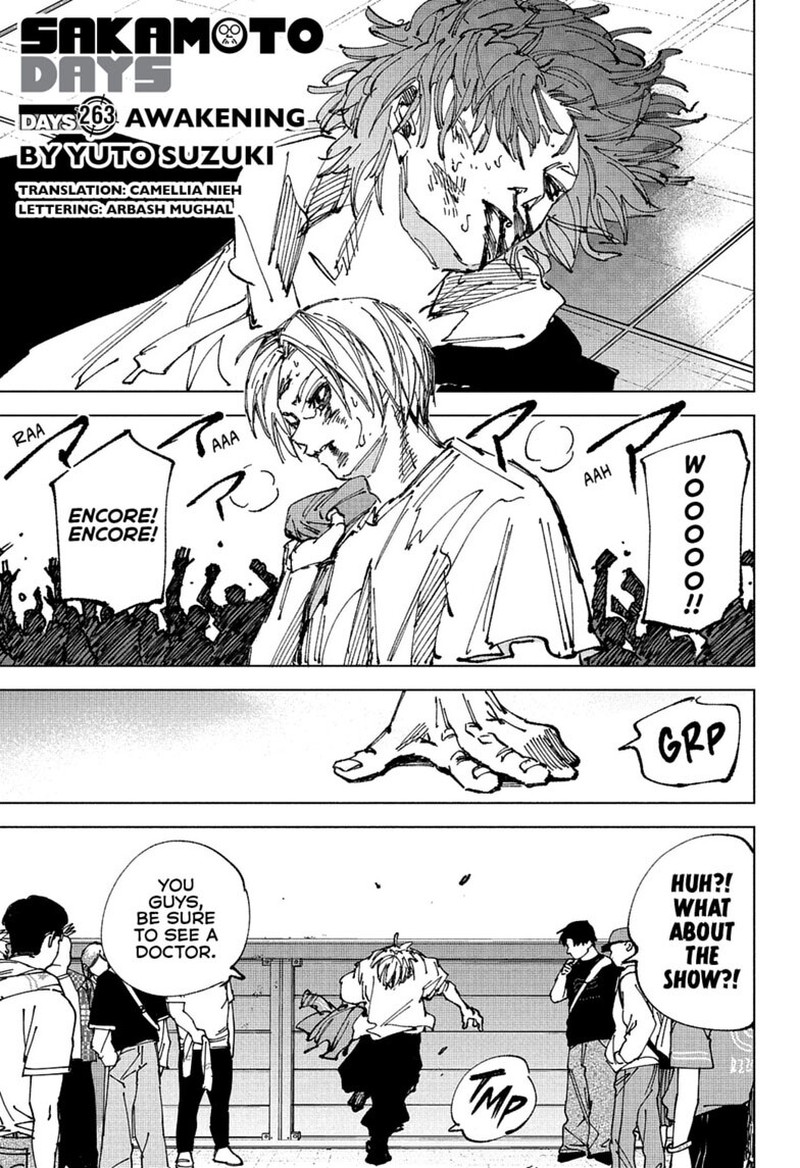 Sakamoto Days Chapter 263 Page 1