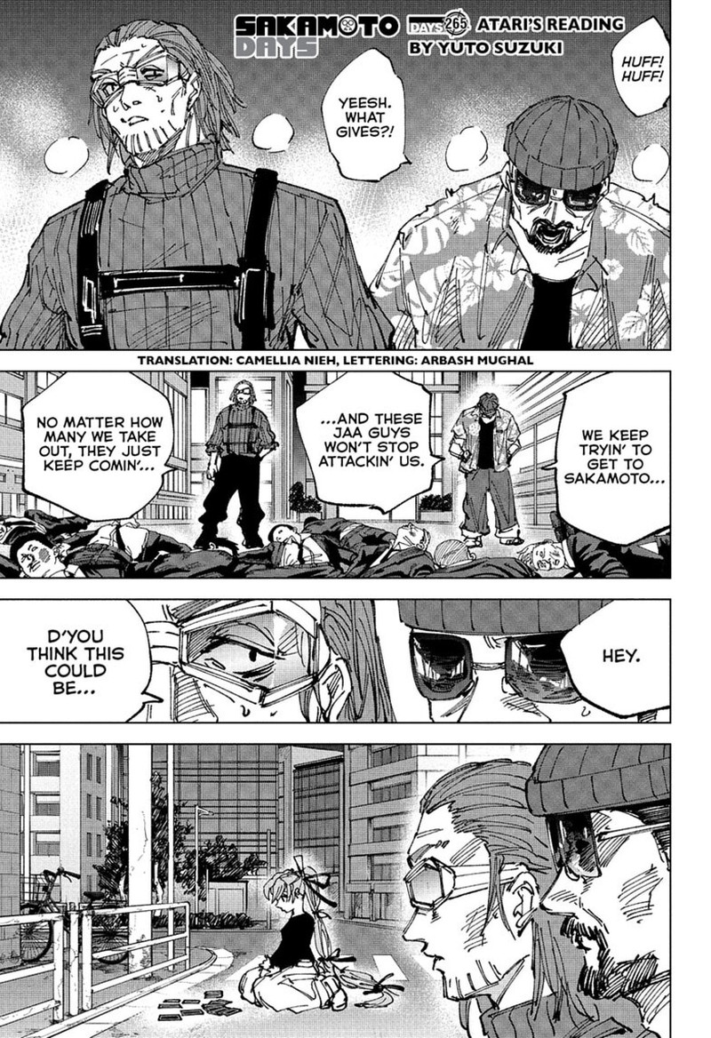 Sakamoto Days Chapter 265 Page 1