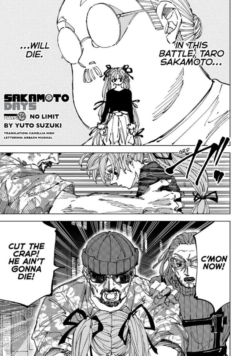 Sakamoto Days Chapter 266 Page 1