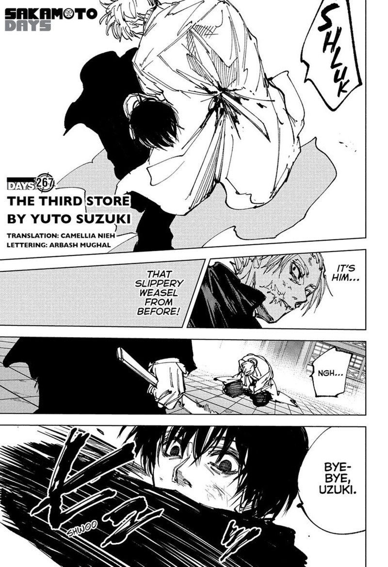 Sakamoto Days Chapter 267 Page 1