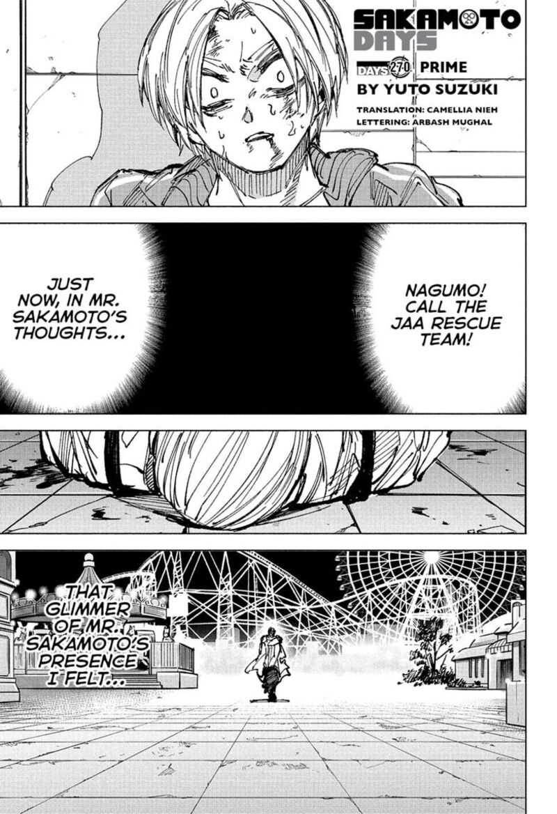 Sakamoto Days Chapter 270 Page 1