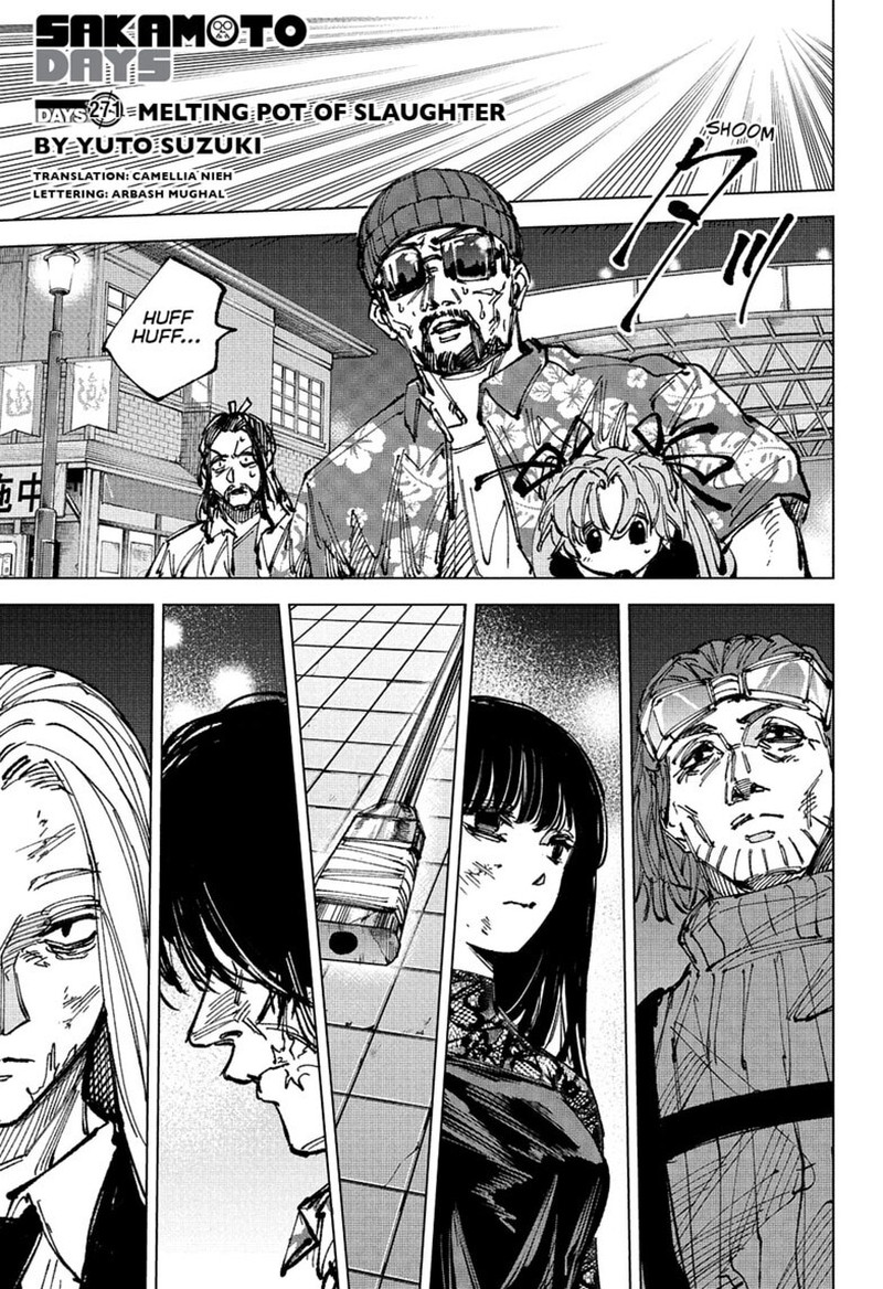 Sakamoto Days Chapter 271 Page 1