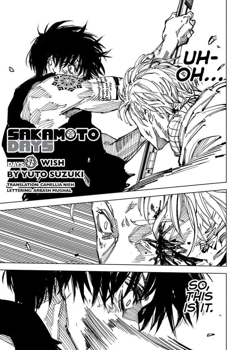 Sakamoto Days Chapter 273 Page 1