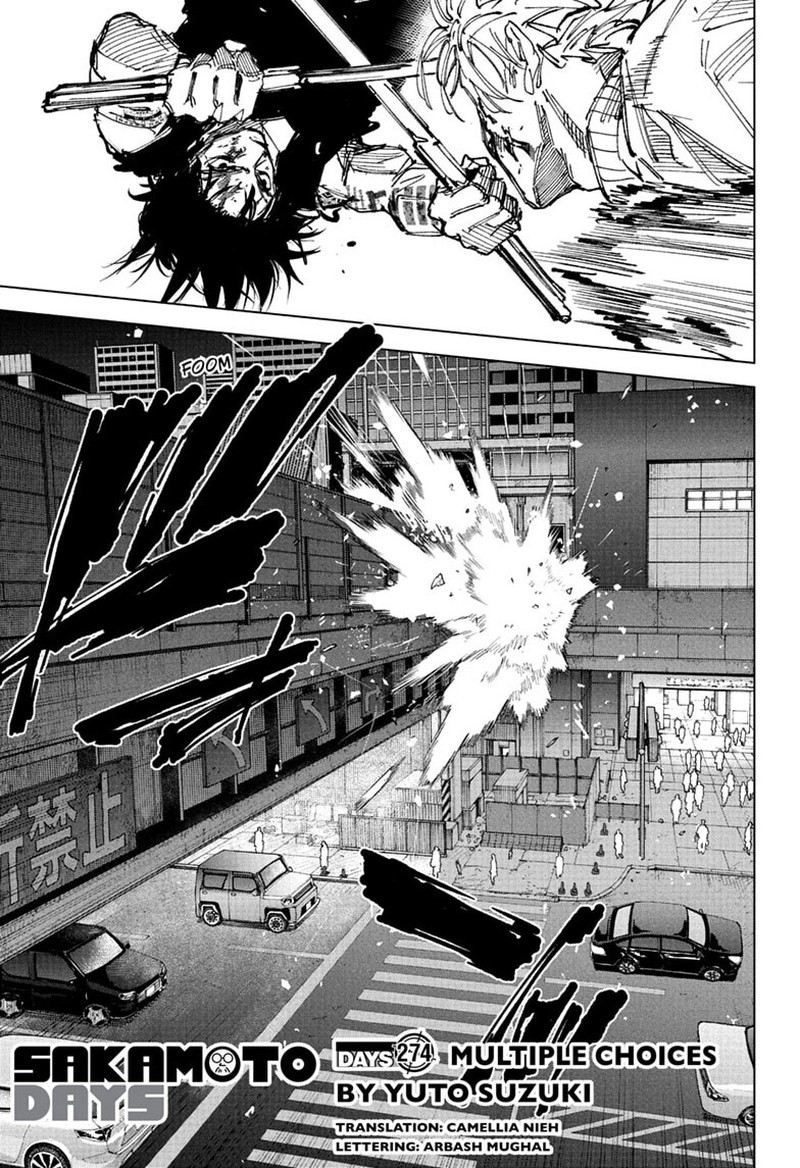 Sakamoto Days Chapter 274 Page 1