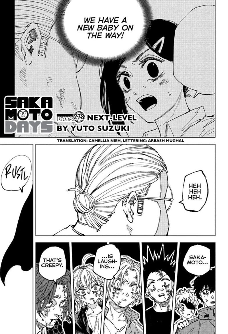 Sakamoto Days Chapter 278 Page 1