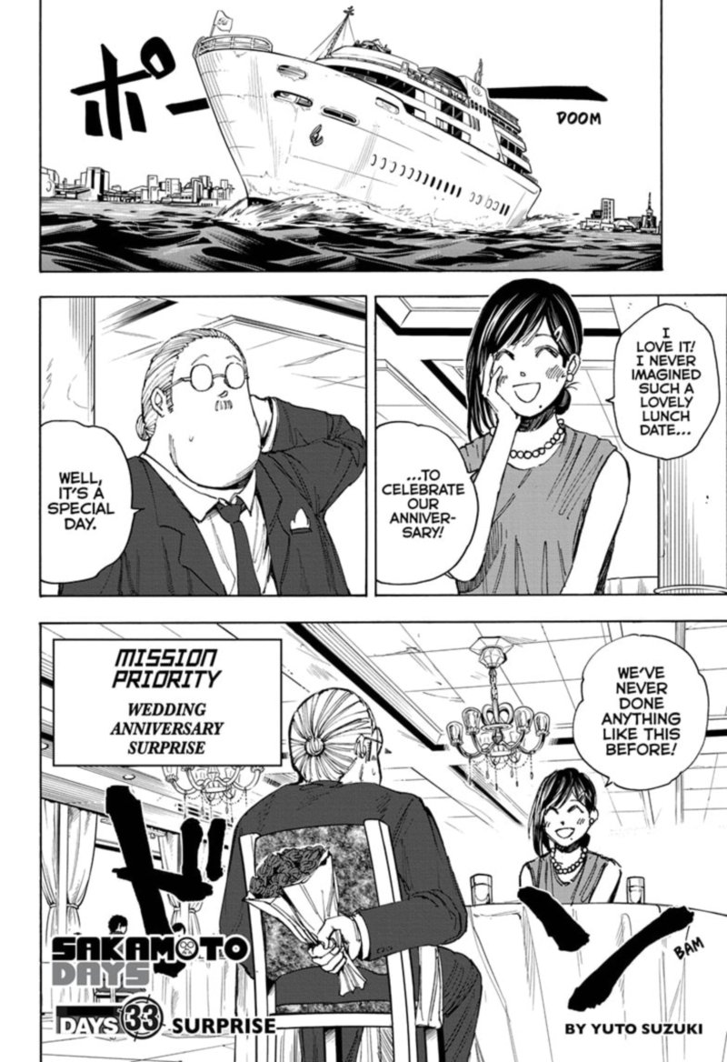 Sakamoto Days Chapter 33 Page 2