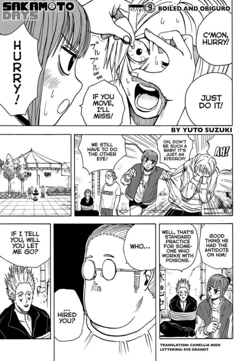Sakamoto Days Chapter 9 Page 1